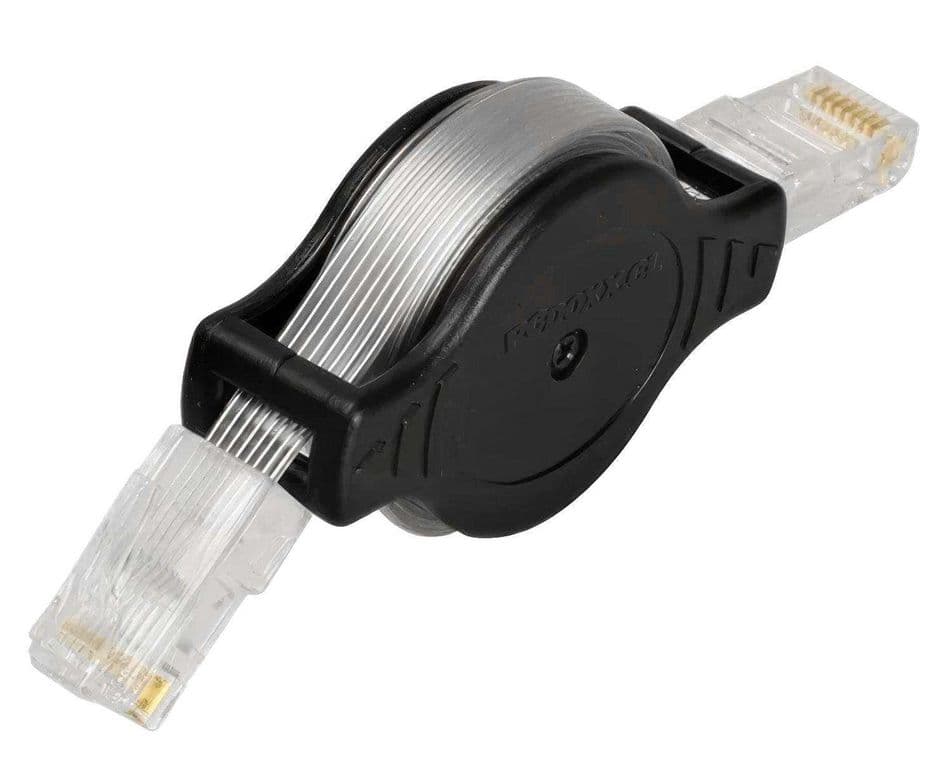 Cable de Red RJ45 Internet Ethernet Lan Plano Retractil 1 Metro