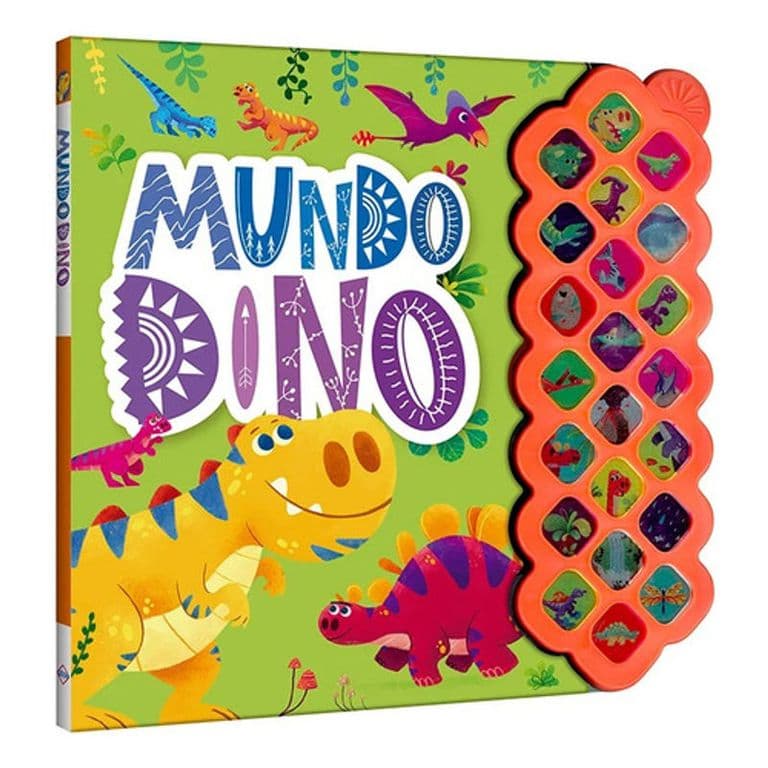 Libro Infantil Mundo Dino - 22 Sonidos - Lexus Nuevoorigina