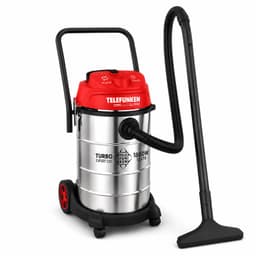 Aspiradora Profesional WET / DRY Turbo Expert 530 1800W / 53 Litros Inoxidable