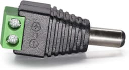 Conector Terminal Poder 5.5x2.1 Macho Jack Camaras Tira Led