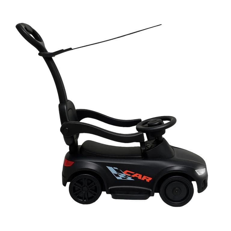 Auto Correpasillo Con Mango Sombrilla Luces Y Sonido