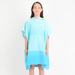 PONCHO TOALLA WOW GIRL AZUL TURQUESA / AGUA Azul TALLA UNICA