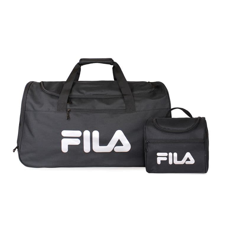 Pack bolso Verona 71lts + lonchera Bonet silver Negro L