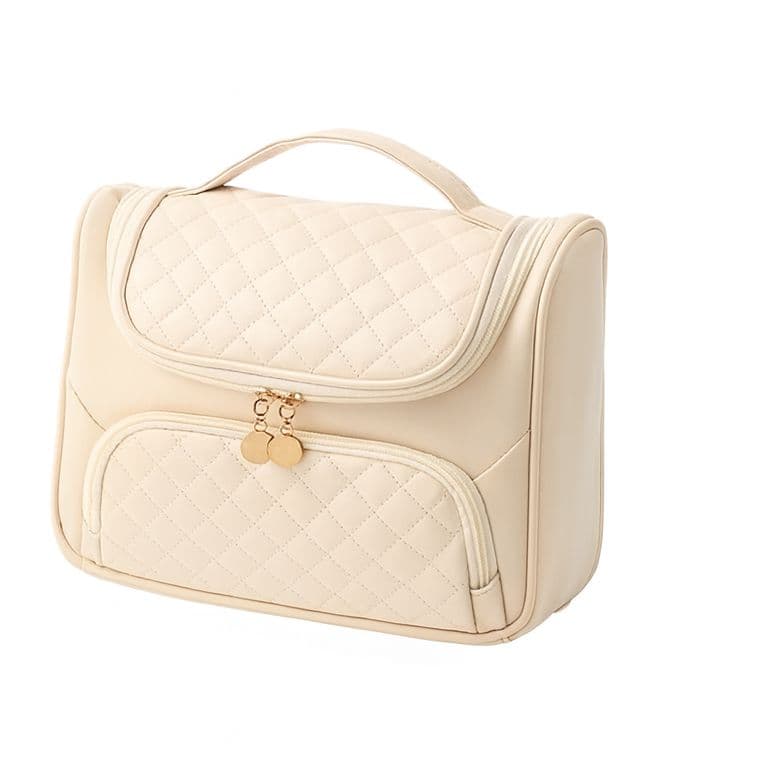 Neceser Grande De Viaje Maquillaje Y Cosmeticos Impermeable Blanco TALLA UNICA