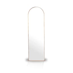 Espejo de Pie Semicirculo Dorado 157x47cm