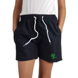 Traje De Bano Nino Forro Malla Colores Liso palmera 9010 Negro 6
