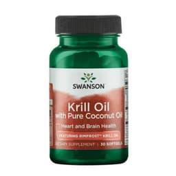Krill Oil With Pure Coconut Oil 500 mg 30 sofgels