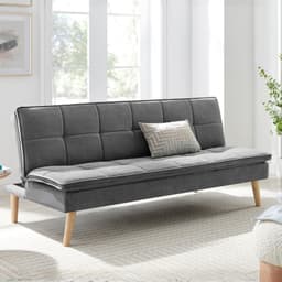 Futon Sky Q11 3 Cuerpos 182x88x80cm - Gris oscuro - Tamano Unico ...