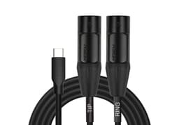 Cable USB-C a 2 XLR Macho 3M UY-C-390XE-3