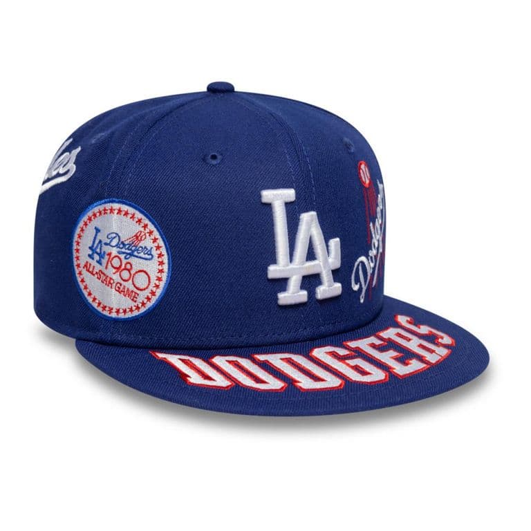Gorra 59Fifty Los Angeles Dodgers Img MLB All Over Blue Azul 7