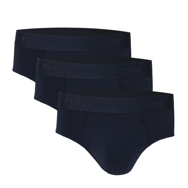 Tri Pack Slip Azul Azul S