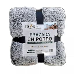 Frazada Chiporro Two Tones15 Plazas Gris 1,5 PLAZAS