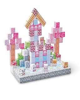 Juguete Cubo Magnetico 193 piezas diseno Mine-cratf Nina