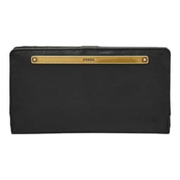 Billetera Mujer Cuero Liza Slim Bifold SL7891001 Negro TALLA UNICA
