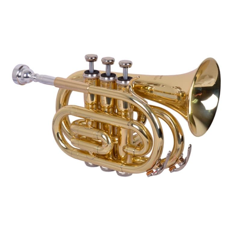 TROMPETA POCKET TRO-202 DORADA