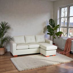 Seccional Emma Cuero Sintetico Pu Beige