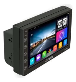 Radio Auto 2 Din Android Touch Hd De 7'' Aw-a789bt Color Negro