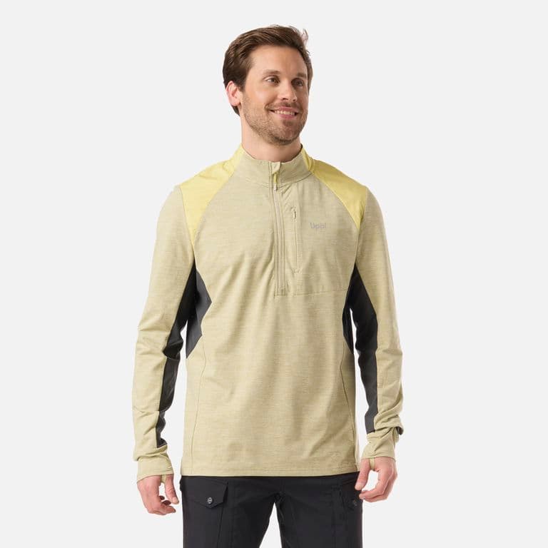 Poleron Hombre Egger 1/4 Zip Verde Manzana Verde Manzana XL
