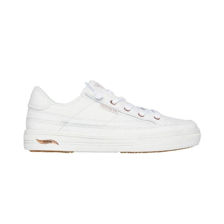 Skechers Zapatilla Mujer Ocupacional Arcade Blanco Blanco 35