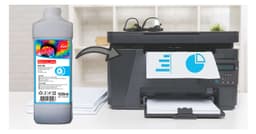 Tinta Cyan 1 Litro Compatible Brother BT5001C DCP-T710W