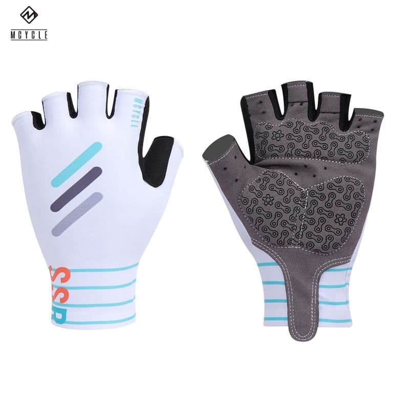 GUANTE CORTO MS002 HALF TALLA M Blanco M