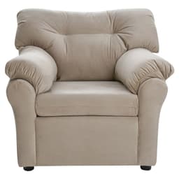 Sofa Mateo 1 Cuerpo - Tela Felpa / Beige