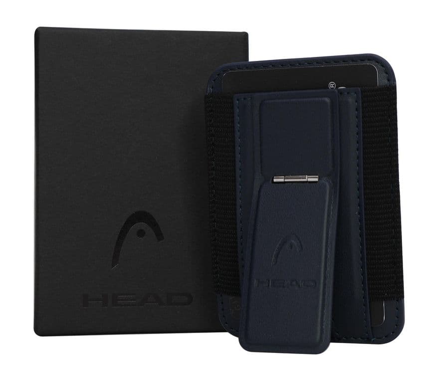 Billetera Tarjetero Magnetico Magsafe Cayman Azul Azul TALLA UNICA
