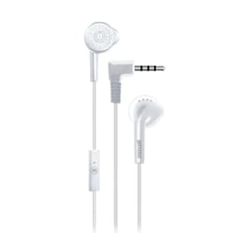 Audifonos Stereo Earbuds con Mic EB-MIC 35mm Blanco Blanco