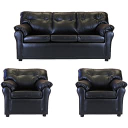 Living Mateo 311  - Cuero Sintetico Pu / Negro