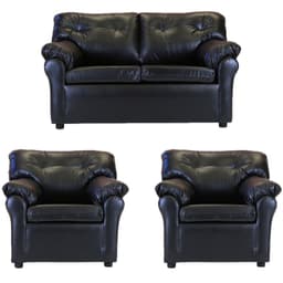 Living Mateo 211 - Cuero Sintetico Pu Negro