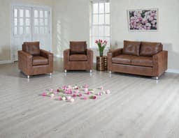 Living Asiria 211  - Cuero Sintetico Pu / Caramelo