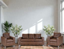Living Asiria 311  - Cuero Sintetico Pu/ Caramelo