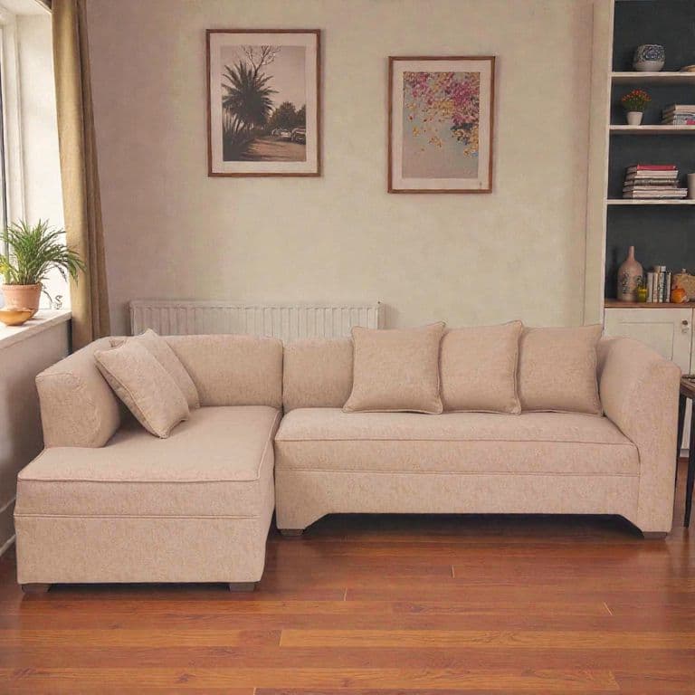 Seccional Sinar Derecho - Tela Lino Sidelli Beige