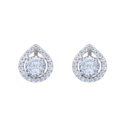Aros Gota Circones Plata 925 Plateado 9
