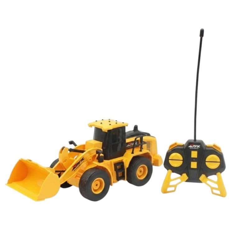 Juguete Excavadora RC Esc 124 Luz Sonido Recargable DBG1696