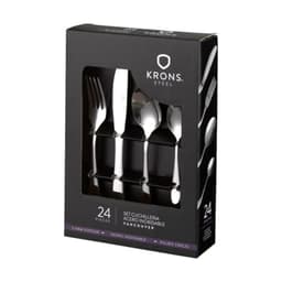 SET CUBIERTOS ACERO INOXIDABLE CARNES 24PZS VANCOUVER ...