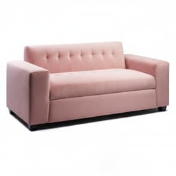 SOFA TRES CUERPOS PALO ROSA FELPA