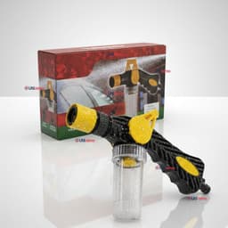 Pistola de Riego con Dispensador Pulverizador de Espuma