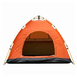 Carpa Camping 4 Personas Impermeable UV y Facil Armado - Naranja