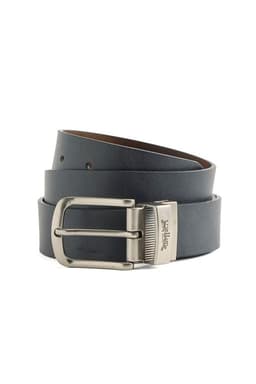 Cinturon Hombre New Reversible Negro Negro 38