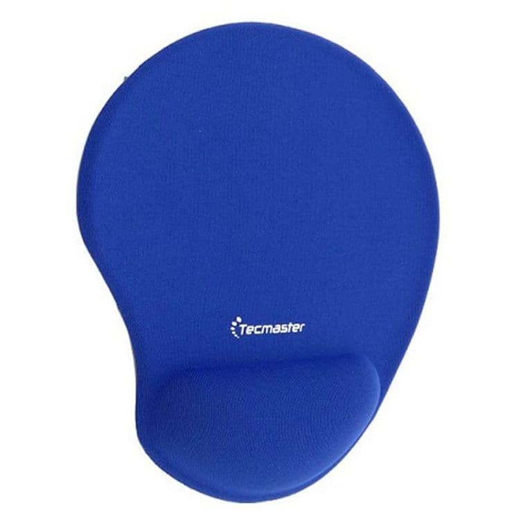 Mouse Pad Alfombrilla Apoya Muneca Gel Silicona Azul