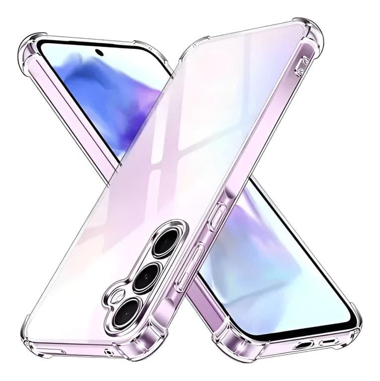 Carcasa Para Samsung A56 5g Transparente + Lamina Hidrogel