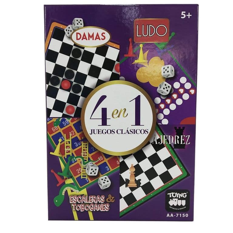4 en 1 Juegos clasicos -