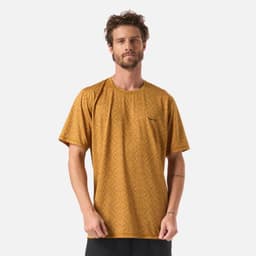 Polera Hombre Sudala Print Mostaza Mostaza S