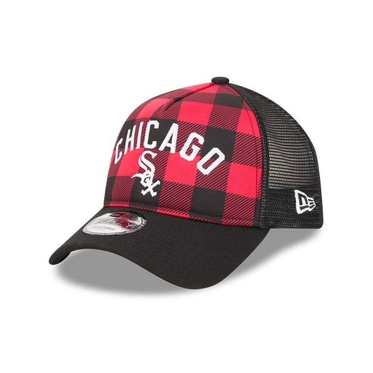 Gorra 9Forty Chicago White Sox Novelty Check Negro Negro TALLA UNICA