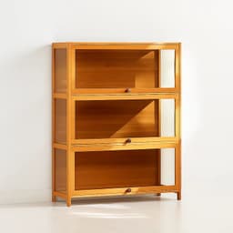 Vitrina CrystalBamboo 3 Niveles
