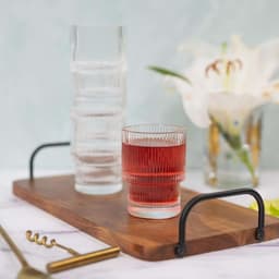 Pack de 4 vasos de vidrio Highball de 180 ml