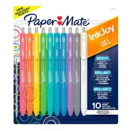 Set 10 Lapices Gel Inkjoy Retractil 0.7mm