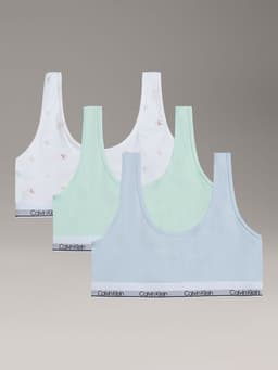 Pack 3 Bralettes Modern Cotton para Nina Multicolor Multicolor S