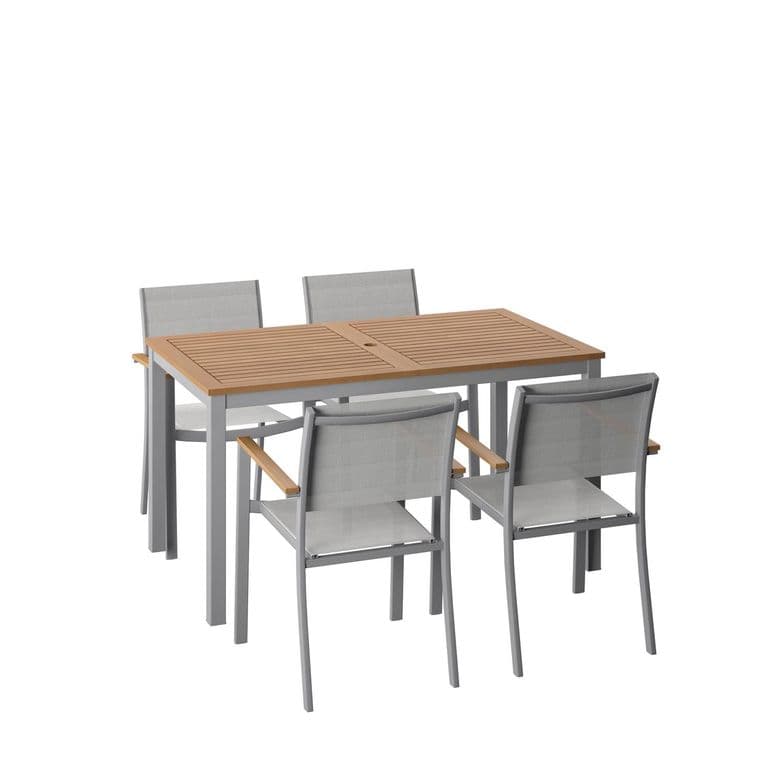 Juego de Terraza Comedor Lynx 140x80cm